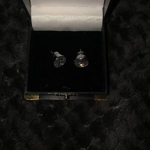 Michael Kors silver earrings